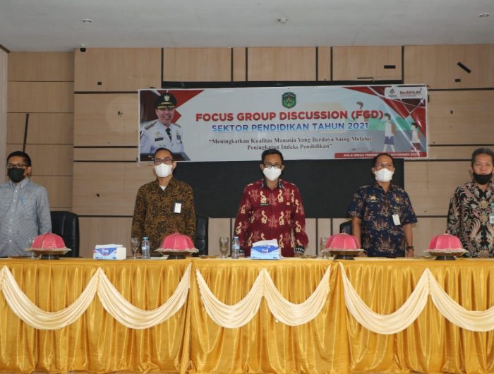 Komitmen Tingkatkan Indeks Pendidikan, Bapelitbangda Gelar FGD Sektor Pendidikan