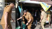 Walikota Makassar Munafri Arifuddin bersama Direksi PDAM Makassar melakukan peninjauan air bersih di Kecamatan Tallo
