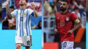 Foto: Instagram Lionel Messi dan Mohamed Salah