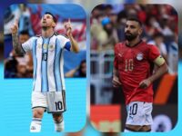 Foto: Instagram Lionel Messi dan Mohamed Salah