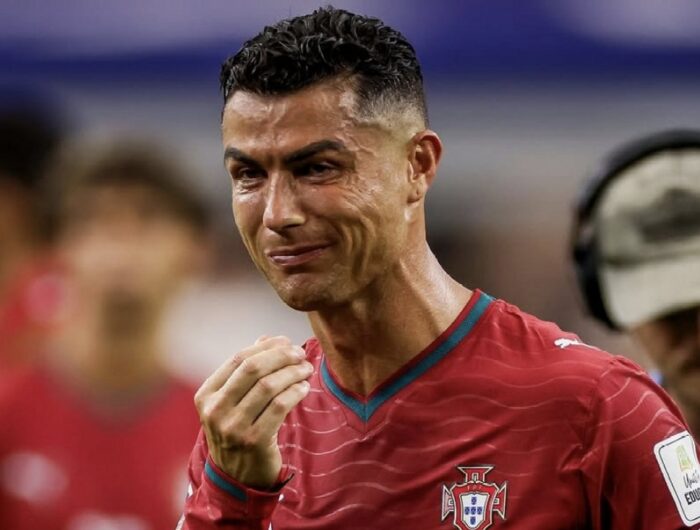 Cristiano Ronaldo Menangis. Foto: Instagram brfootball
