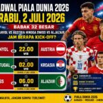 Jadwal Piala Dunia Hari Ini: Spanyol vs Austria hingga Swiss vs Aljazair