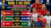 Jadwal Piala Dunia Hari Ini: Spanyol vs Austria hingga Swiss vs Aljazair